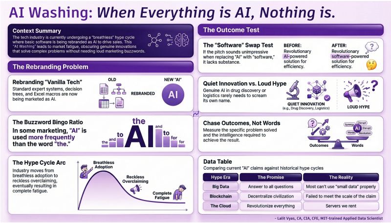 AI-washing of simple tech causing fatigue
